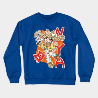 NYA “Social Media Kitten” Crewneck Sweatshirt